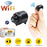 AECAM-X5 Mini WiFi Camera Wireless HD 1080P Security IR Motion Detection Baby Monitor IP Camcorder Remote View (Black 16G)